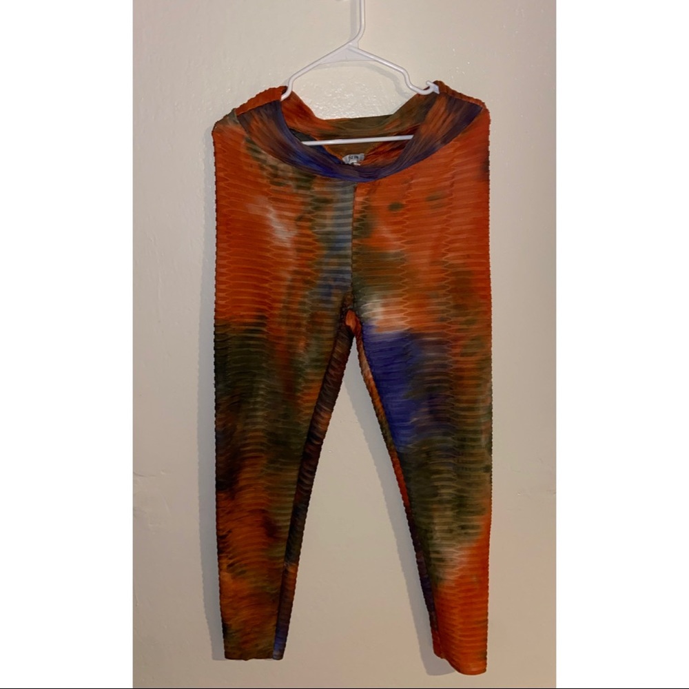 Tie dye athletic pants